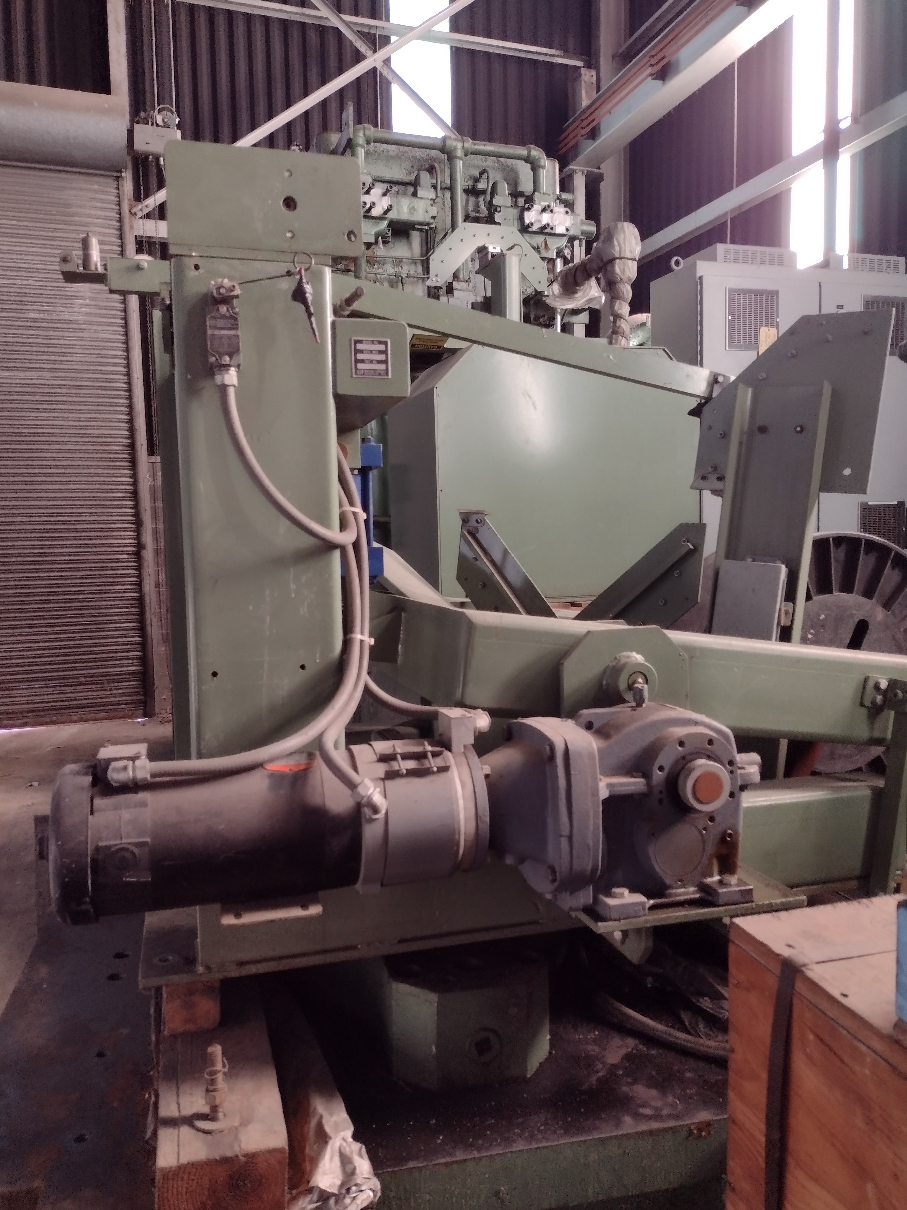 Used L&P Continuous High Precision Wire Heat Treating / Plating / Coating Line