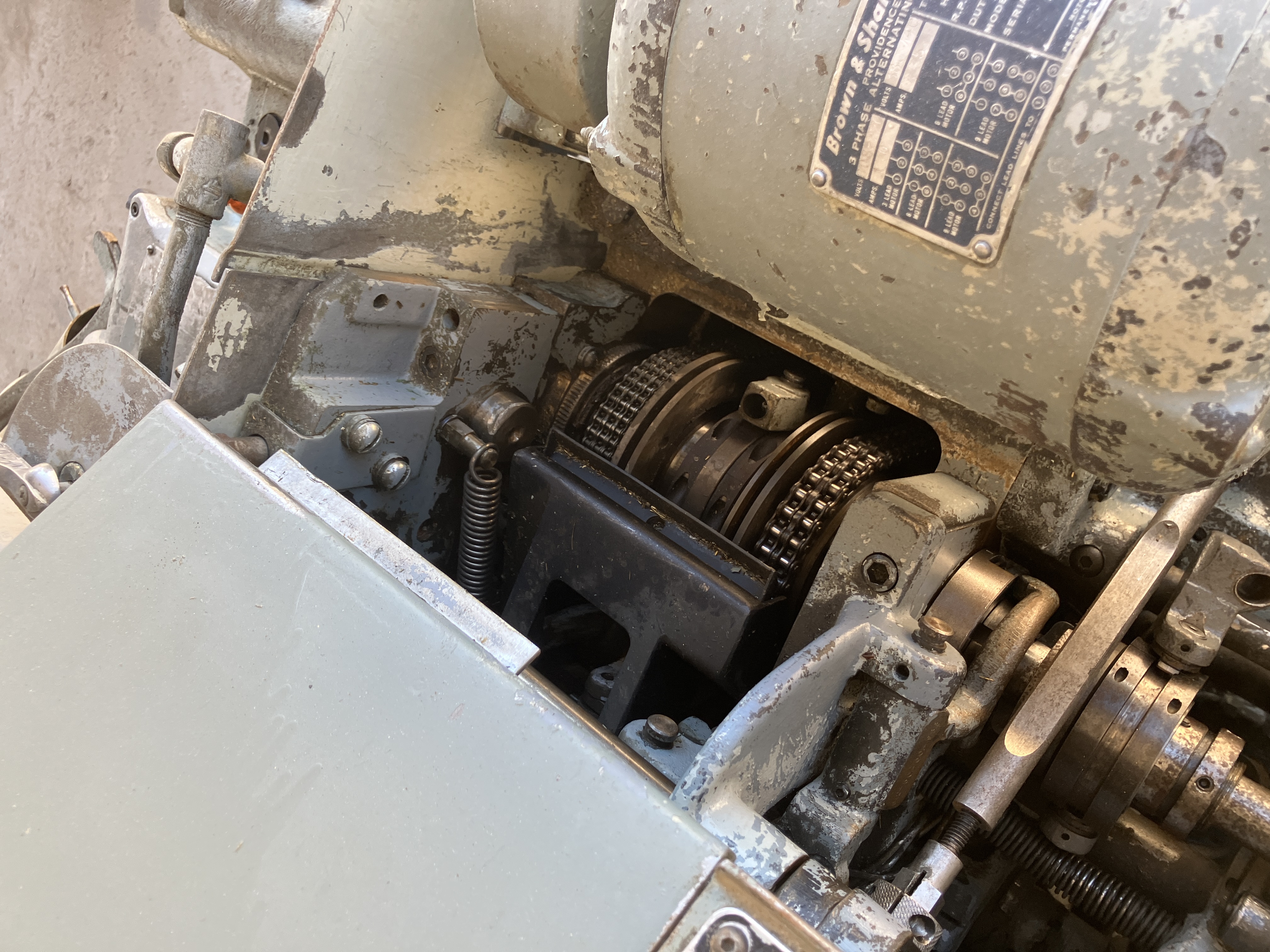 Used Brown & Sharpe #00 Automatic Screw Machine; Mfg. 1973