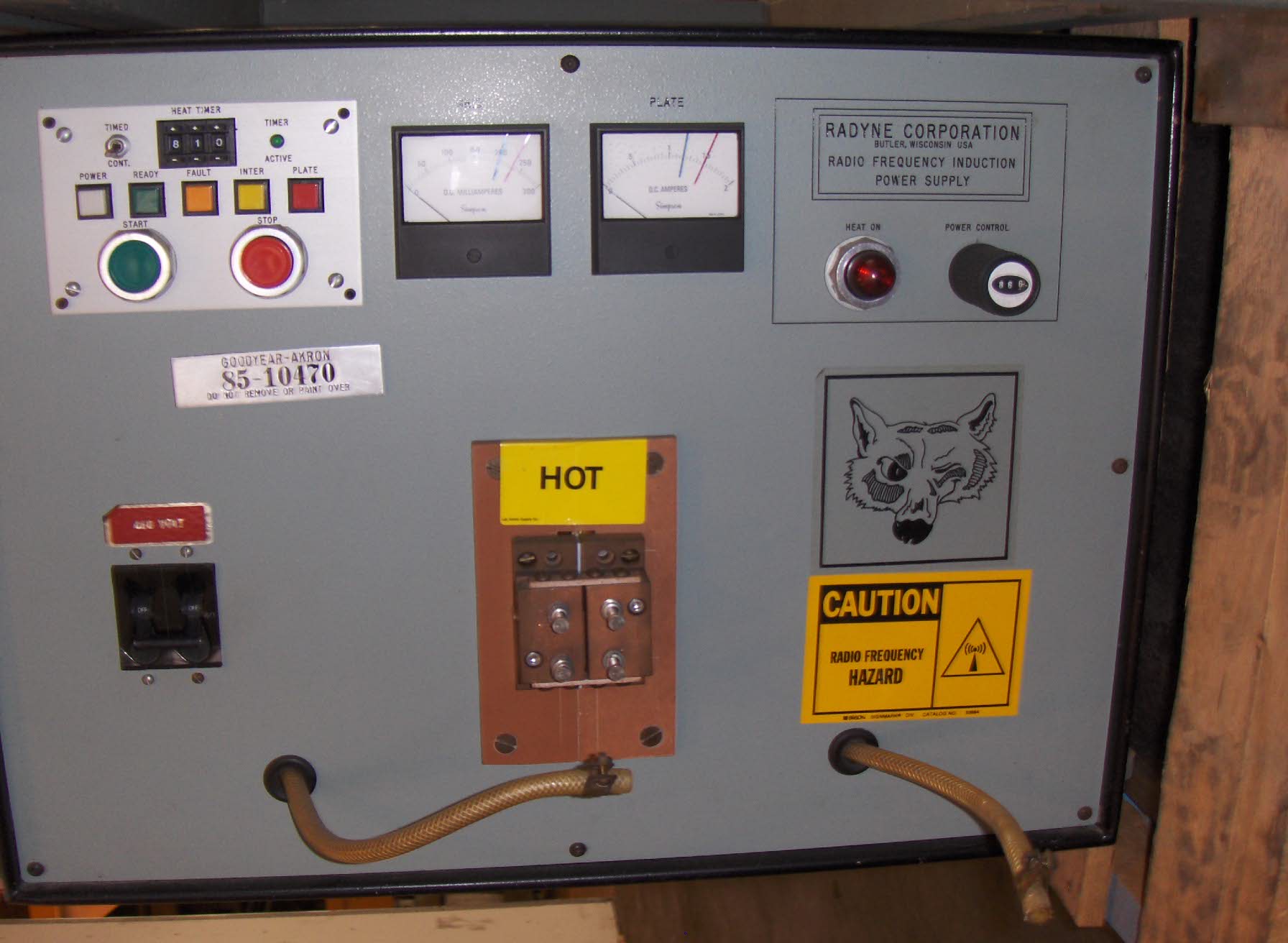 Used Radyne 5KW Induction heating unit