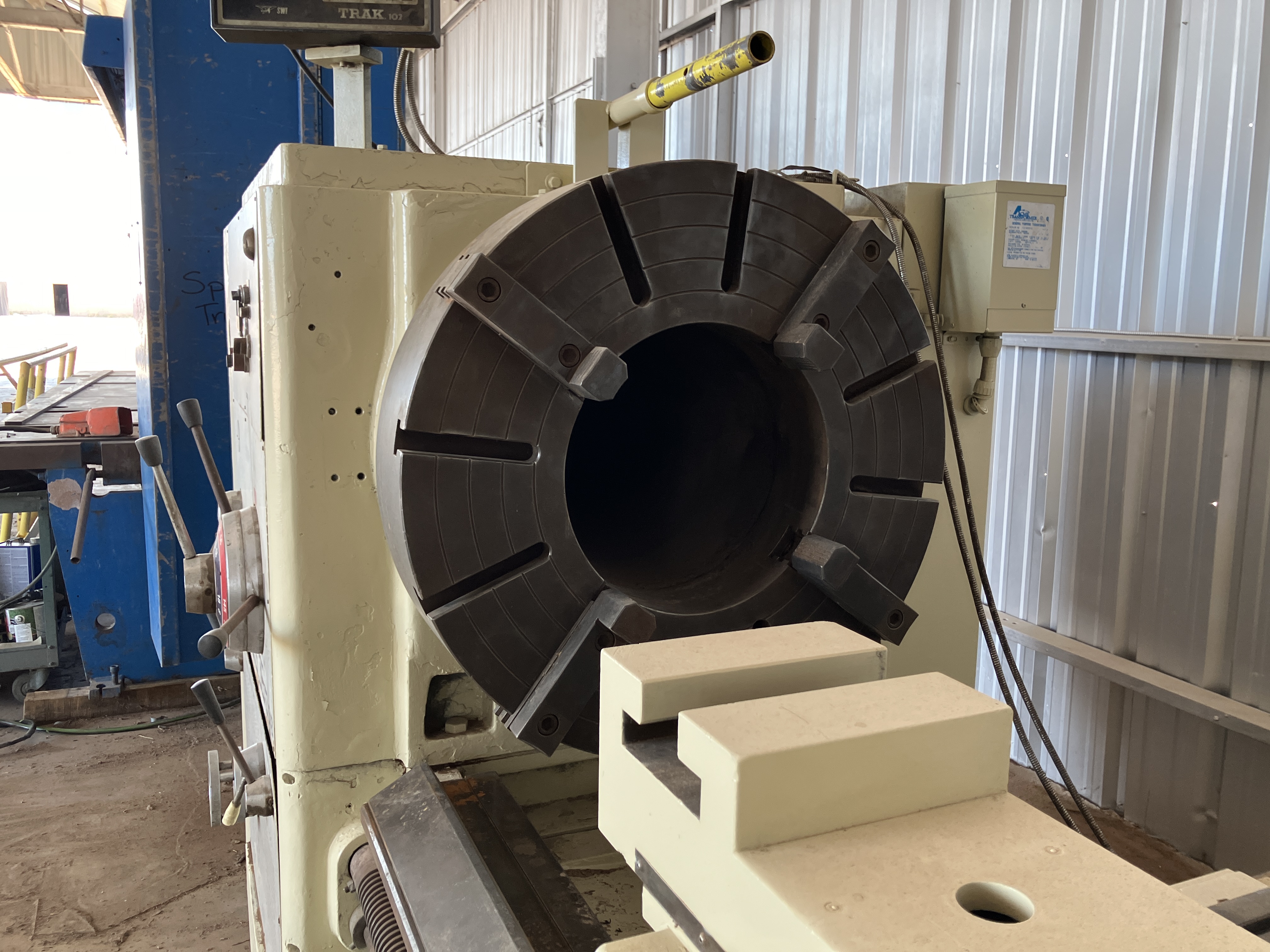 Used 36" x 160" Lansing G36 13-1/2" Hollow Spindle Lathe #4220