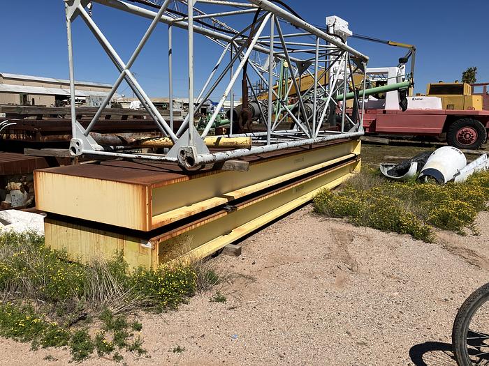 Used 4 ft. x 24 ft. Precision Layout Table with Stands