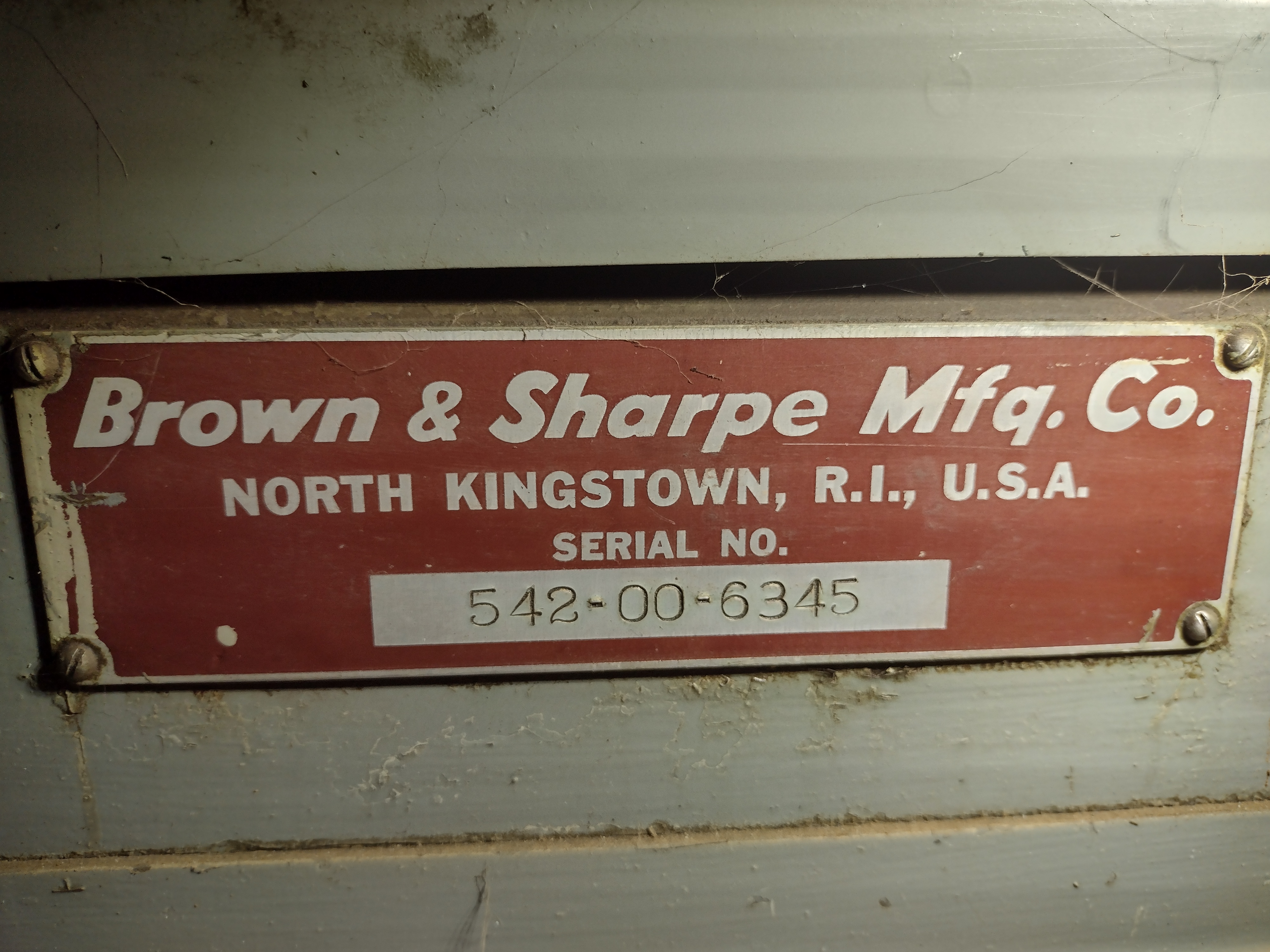 Used Brown & Sharpe #00 Automatic Screw Machine; Mfg. 1973