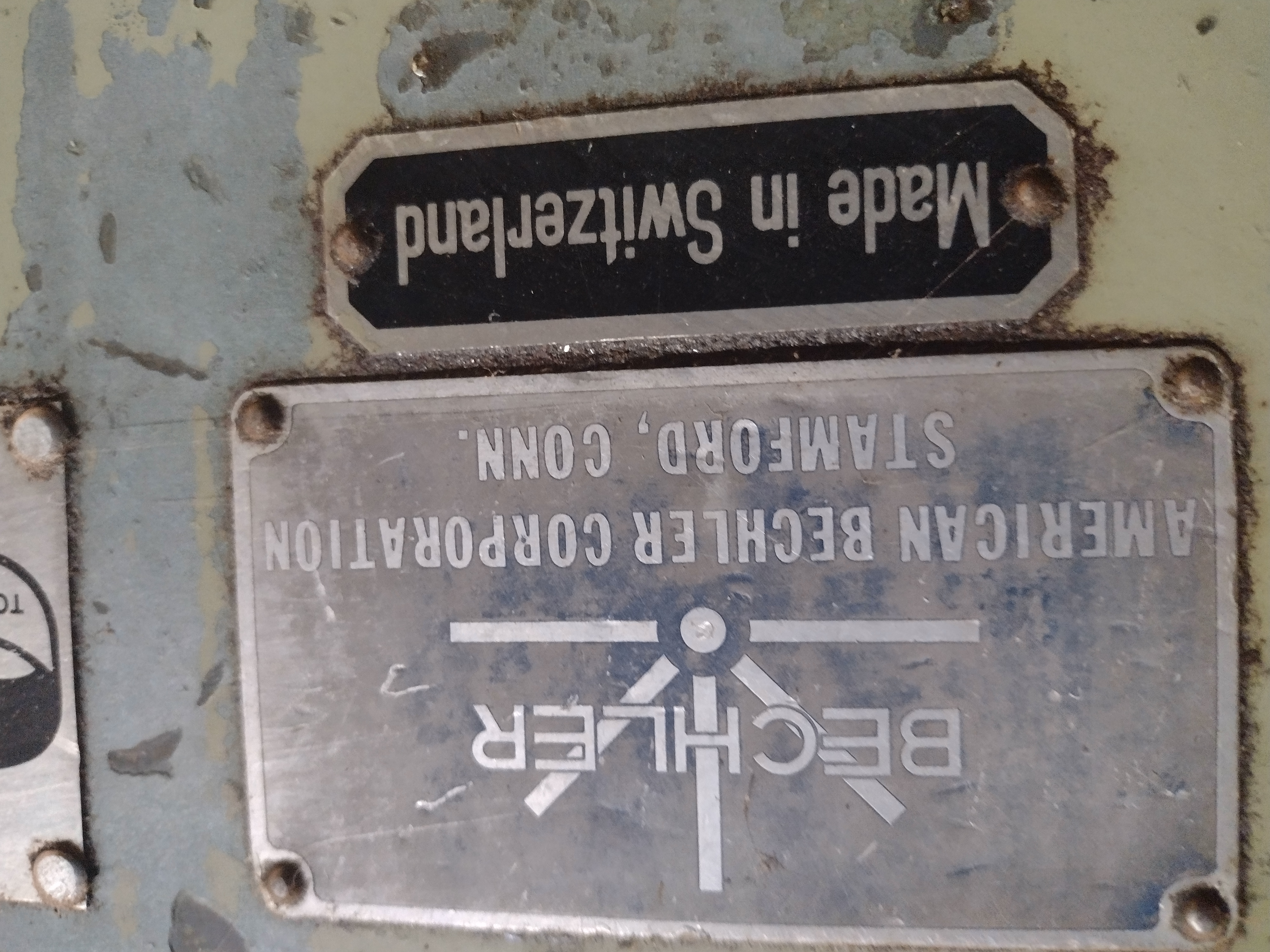 Used Bechler Model C-32 Swiss Screw Machine