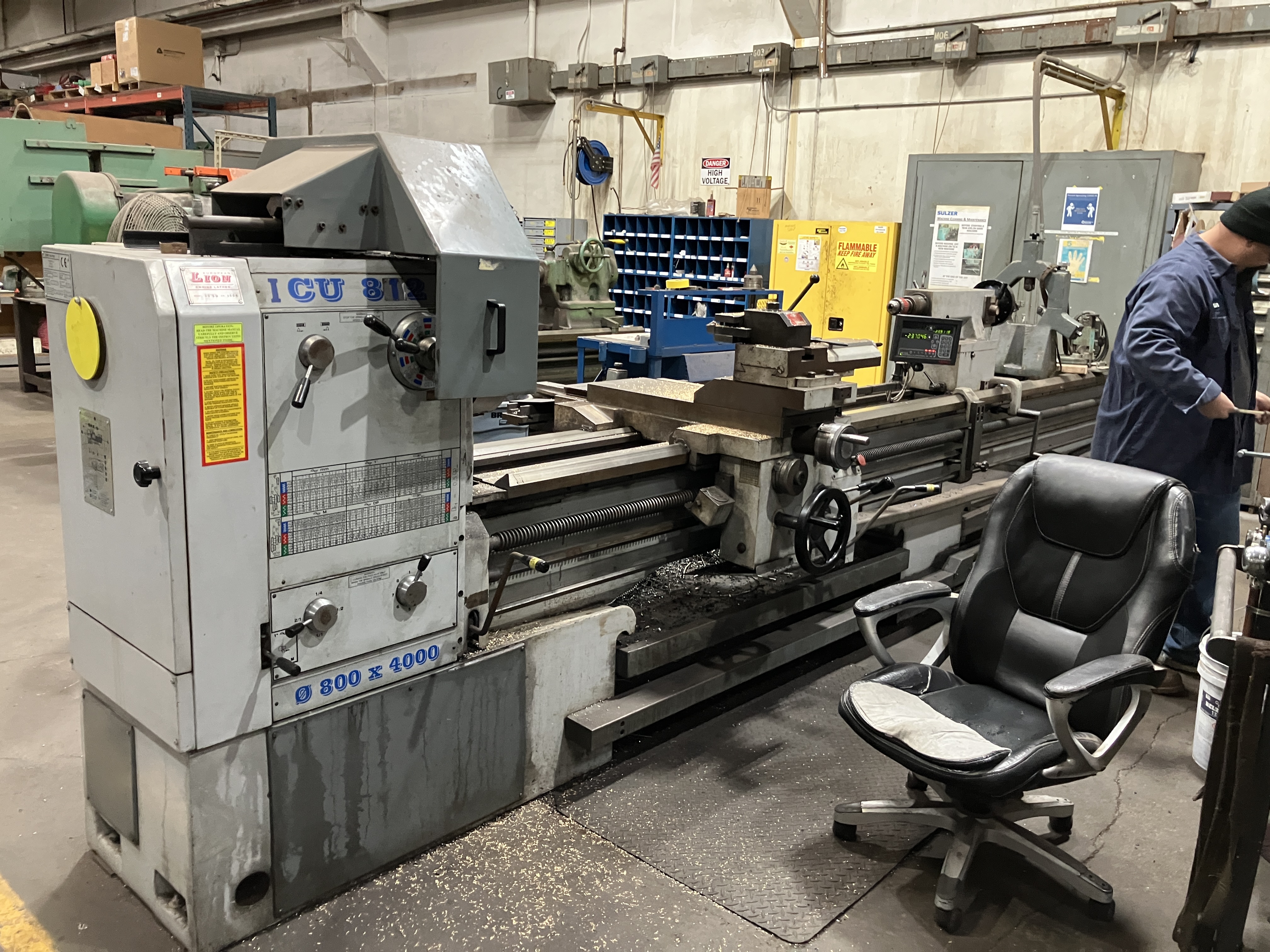 Used ICU 812 Lathe Serial # 1806 #4227