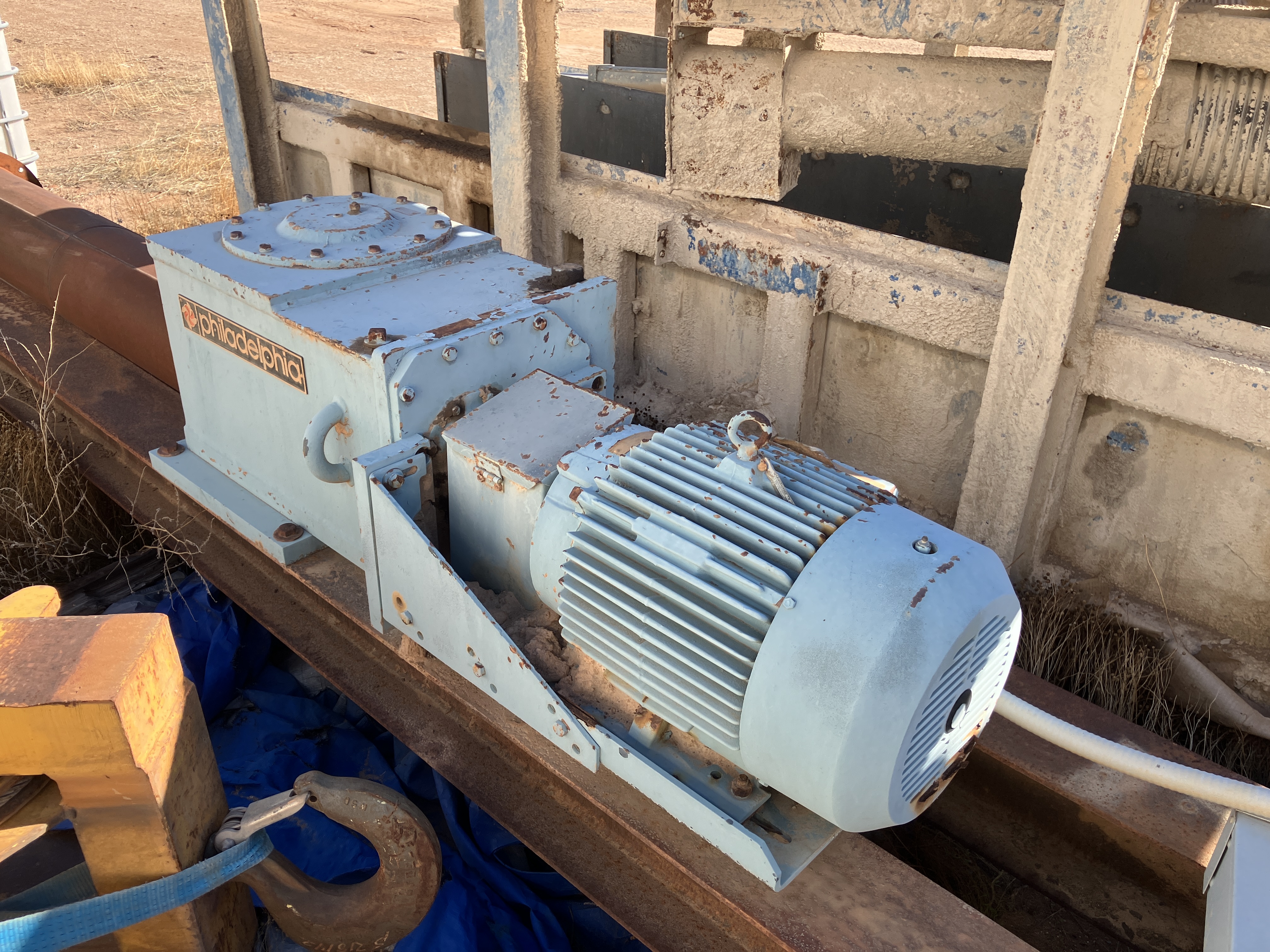 Used 20 H.P. Philadelphia Mixer/Gear Drive  3835S-PTO #4204