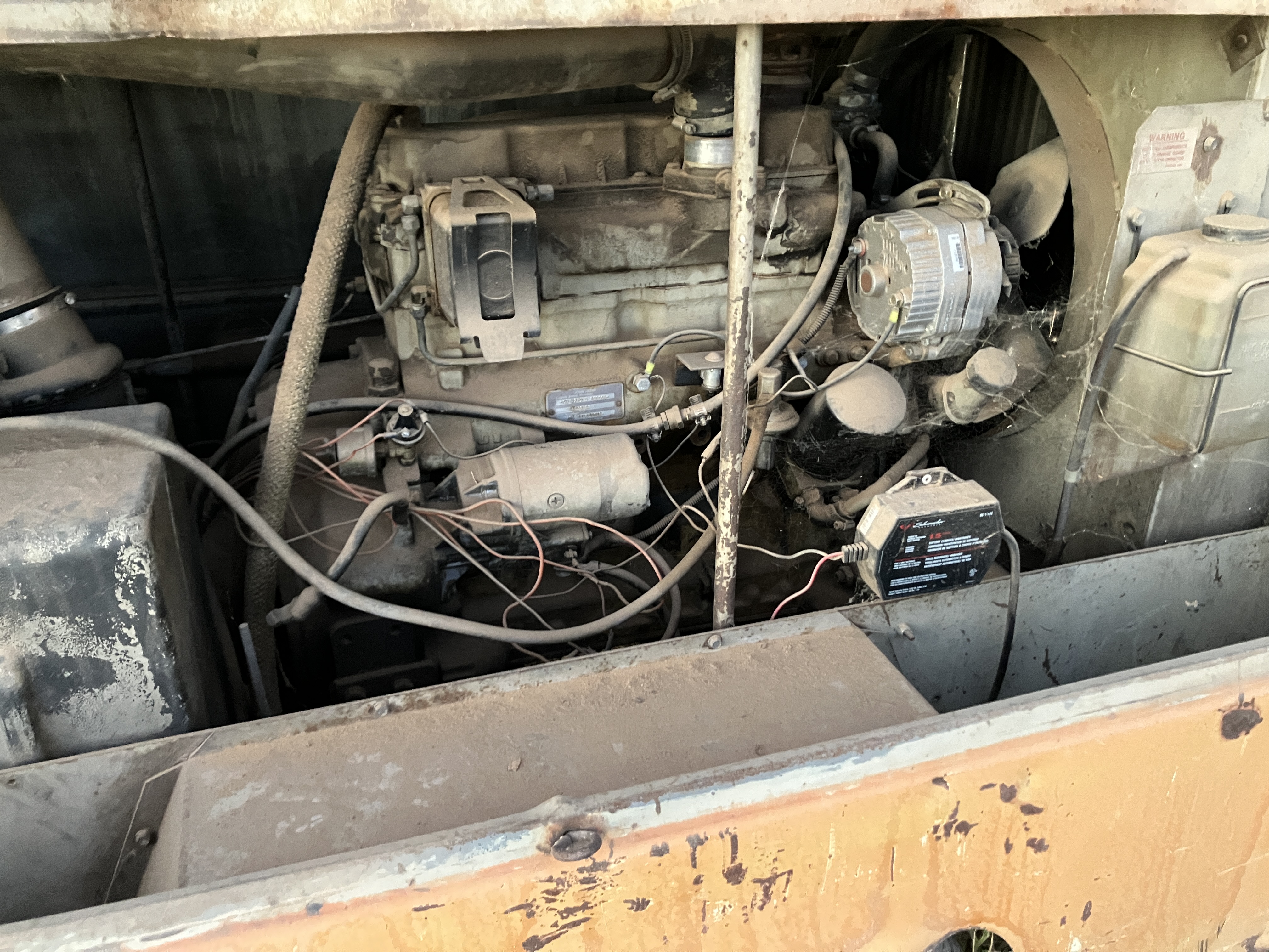 Used Sullivan D0185 Diesel Air Compressor #4270