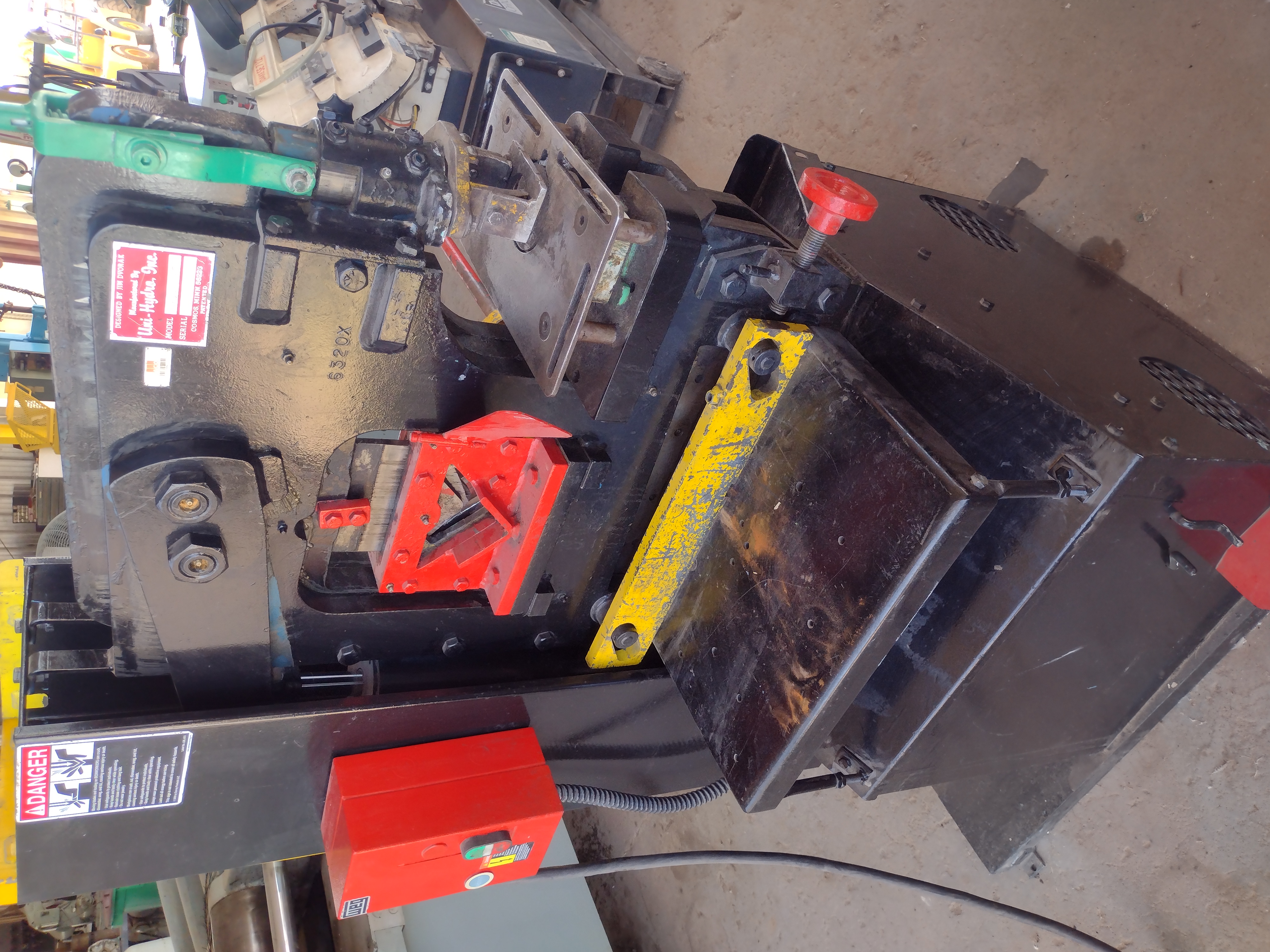Used 42 ton Uni-hydro Ironworker, Mdl. 42-14 SLS #4169