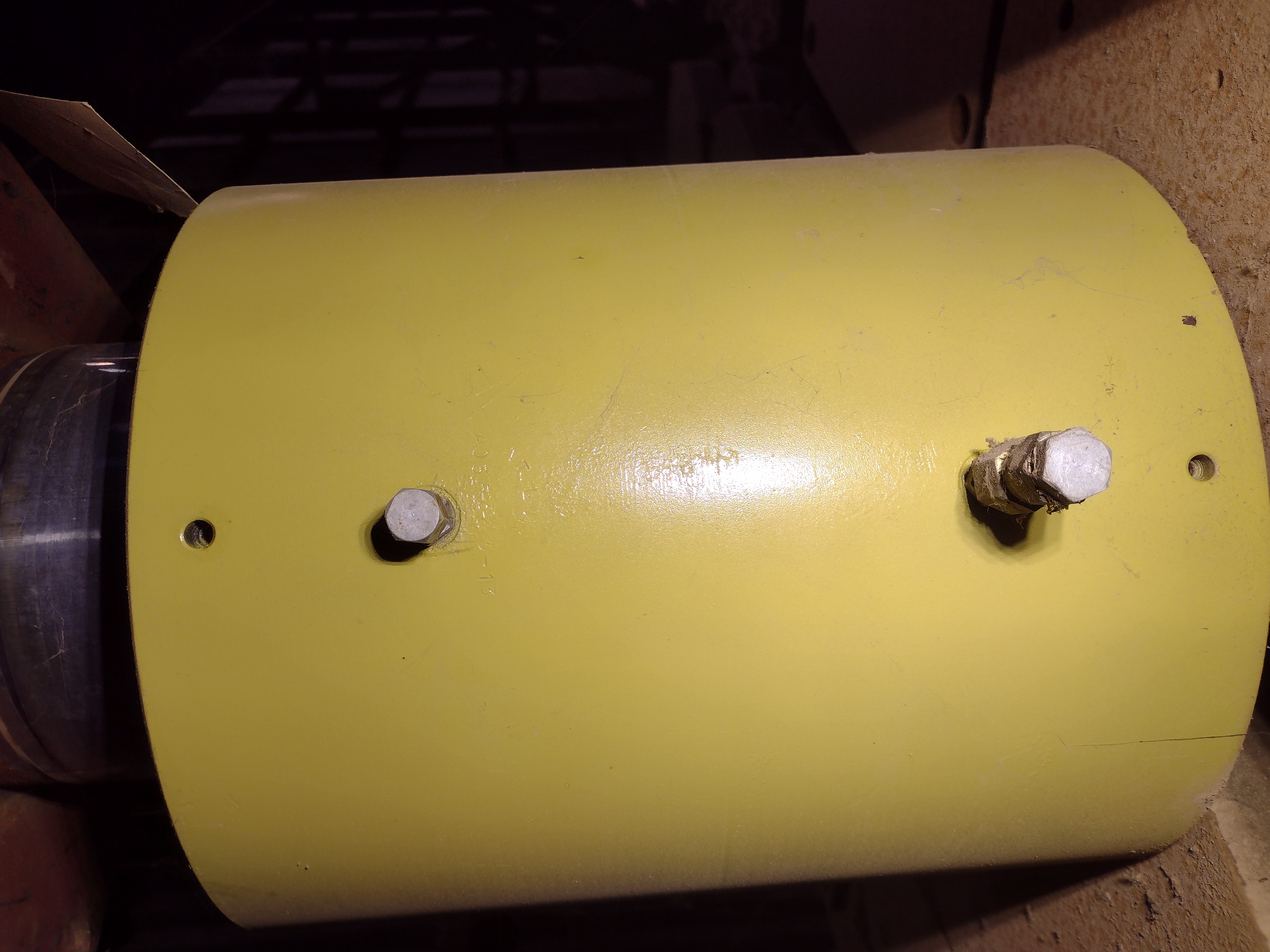 Used 565 Ton Atlas / Parker Hydraulic Cylinders; 5" str.; 12" bore, 9" rod, 10,000 psi; 33 in stock