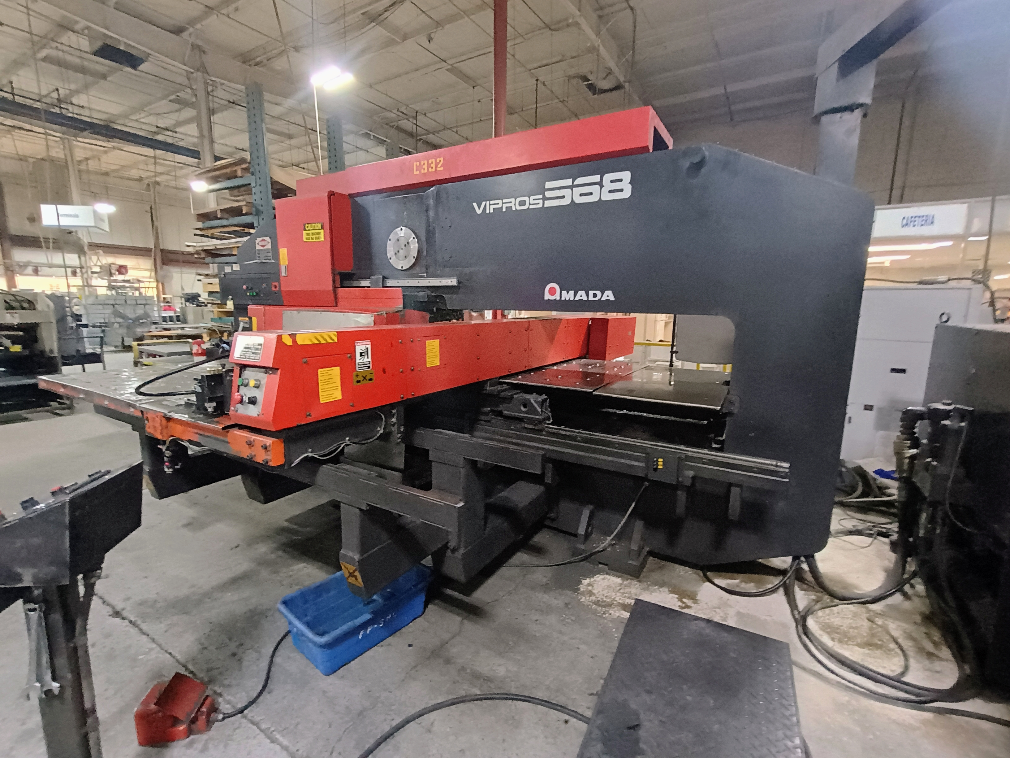 Used Amada Vipros 568, Turret Punch #4282