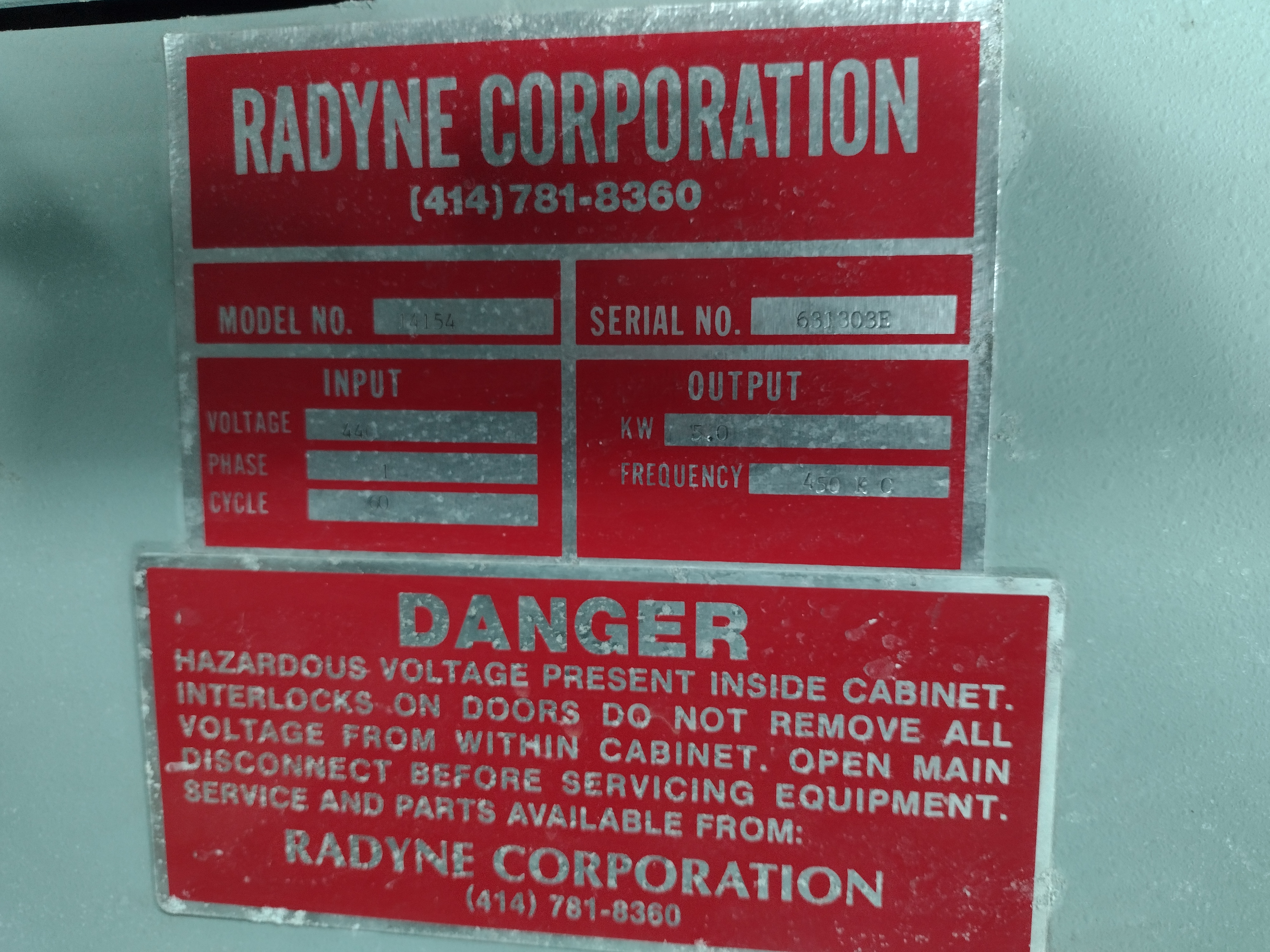 Used Radyne 14154