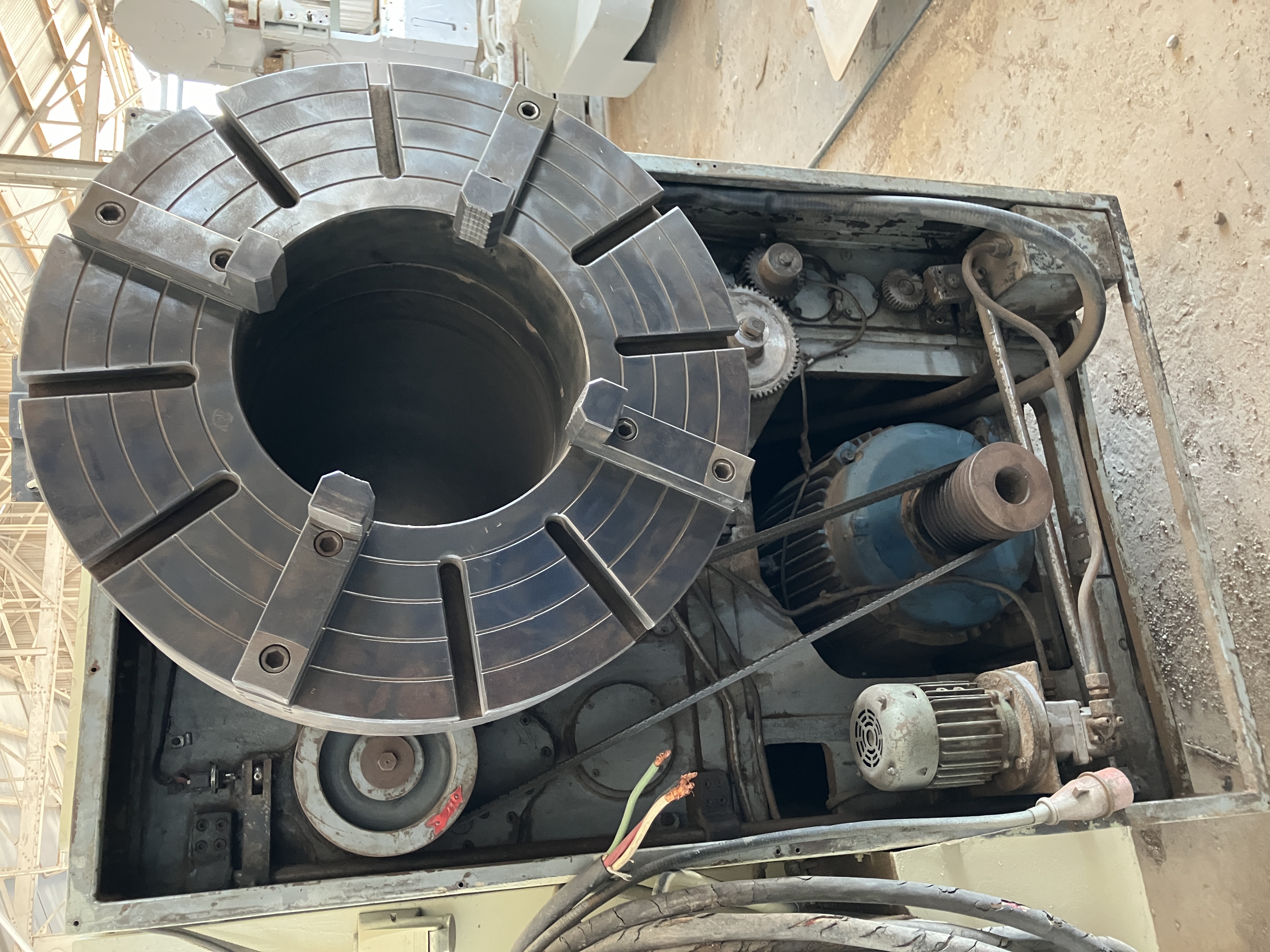 Used 36" x 160" Lansing G36 13-1/2" Hollow Spindle Lathe #4220