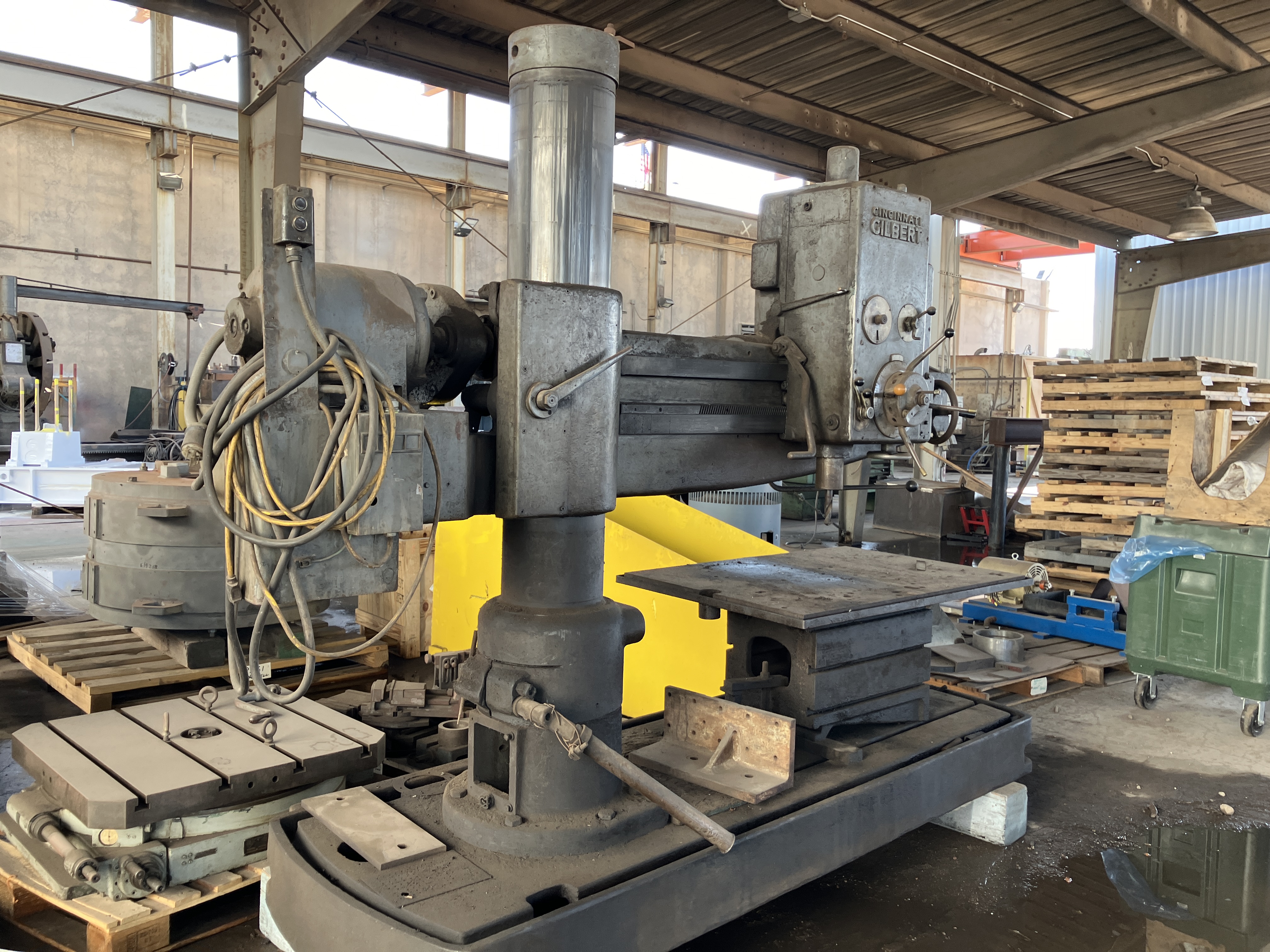 Used Cincinnati Gilbert Radial Arm Drill #4224