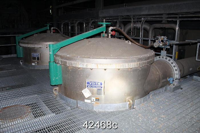 Used Voith MSS 15/15-FR Pressure Screen, Stai #42468