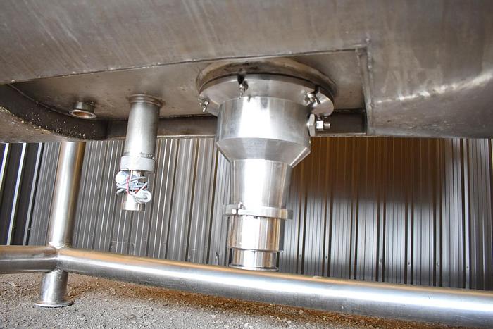 Used 100 CU. FT. SCOTT RIBBON BLENDER – S/S – JACKETED – 5 HP (#9636)