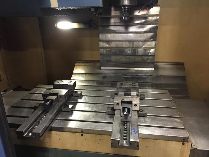 Used 40"X, 21"Y, 22"Z, DAHLIH, MCV 1020BA, 2012, CNC VERTICAL MACHINING CENTER