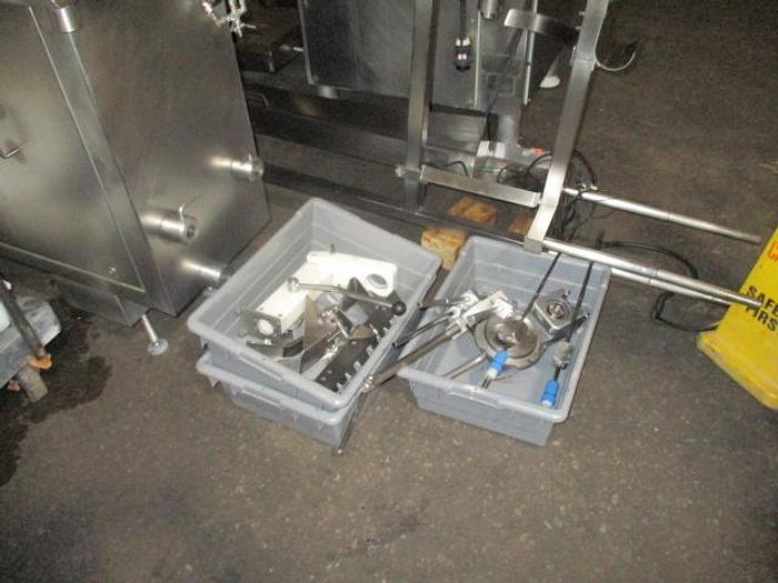 Used Vemag Vacuum Stuffer, Md #Robot HP10C with loader & HiTech Linker for Franks