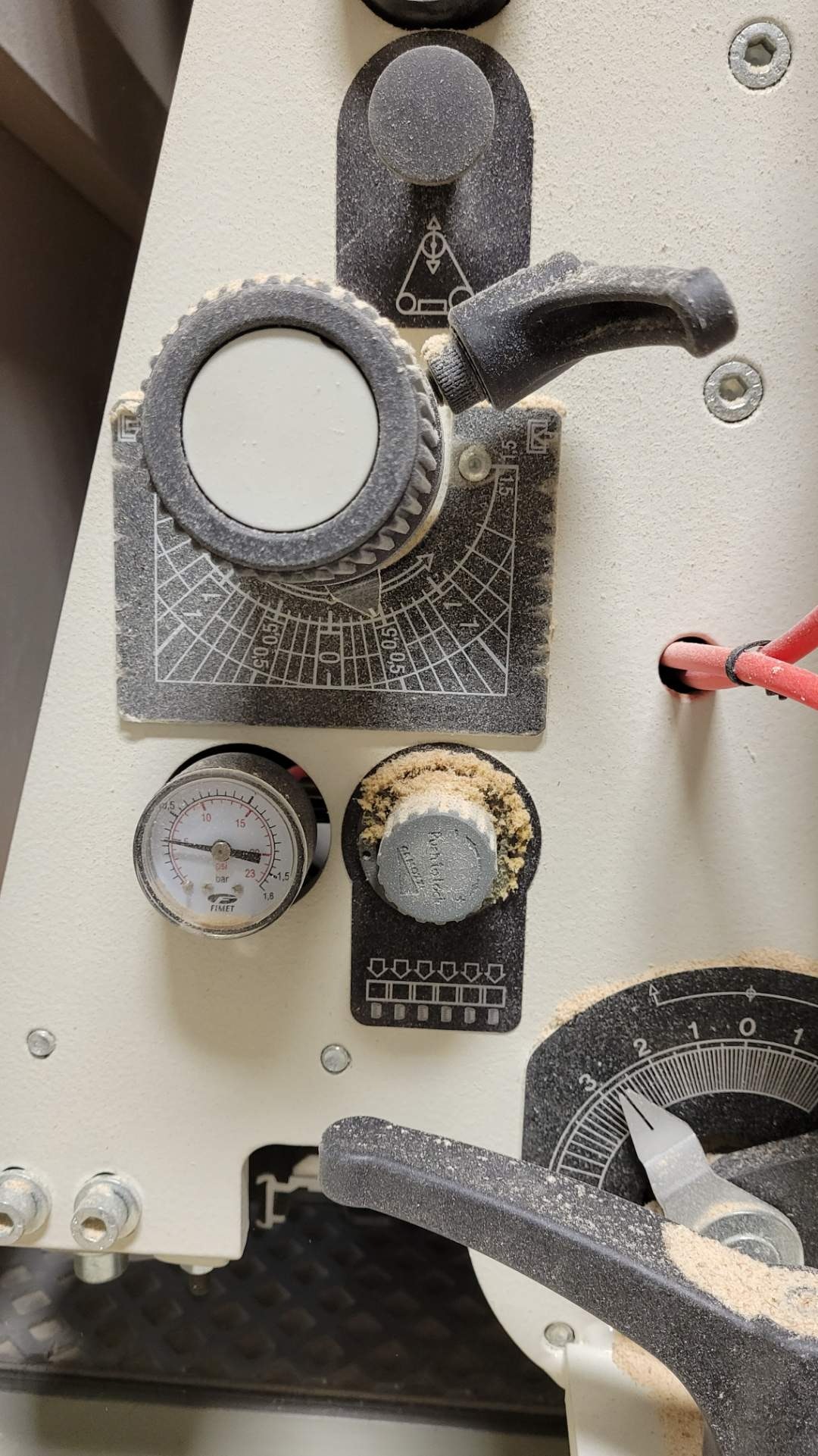 Used Used 2011 SCM Sandya 3S (2) Head 43" Widebelt Sander