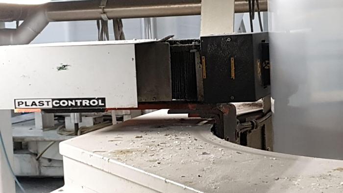 Used KIEFEL COMPEX 80SA/27D Monolayer blown film complete line for LDPE and HDPE