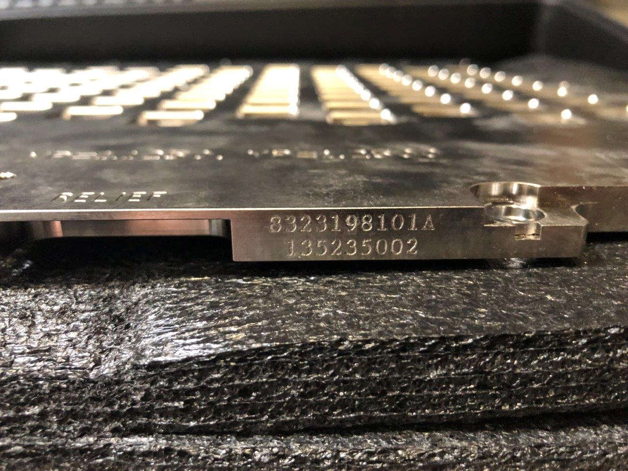 Used Delta Edge DE8000 S-FPB 361 CSBGA 16x16x1.40 Test Handler Kit