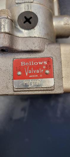 Used BELLOWS VALVAIR PNEAUMATIC SOLENOID PA120 110/120V (203)