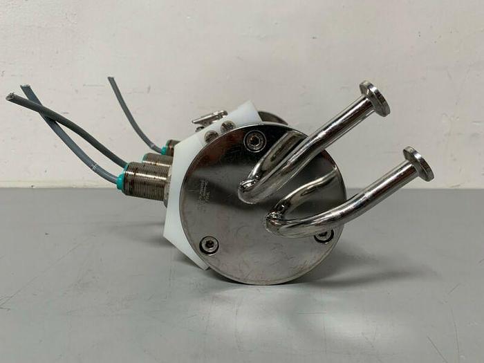 Used Millipore K400-60BT Chromatography Column w/ 3-Way 1/2" Sanitary Fittings