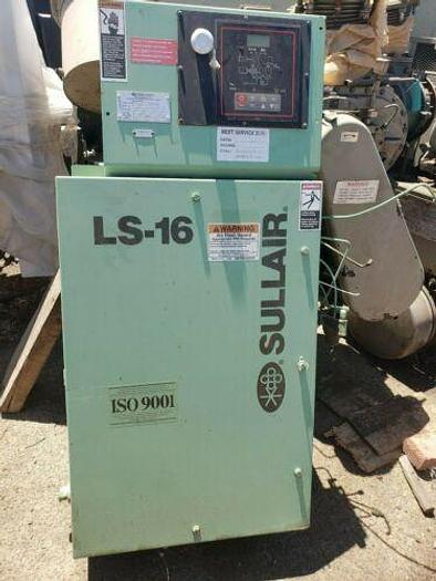 Used COMPLETE WORKING SULLAIR CONTROL PANEL / ELECTRICAL BOX AND STARTERS LS16 UNIT