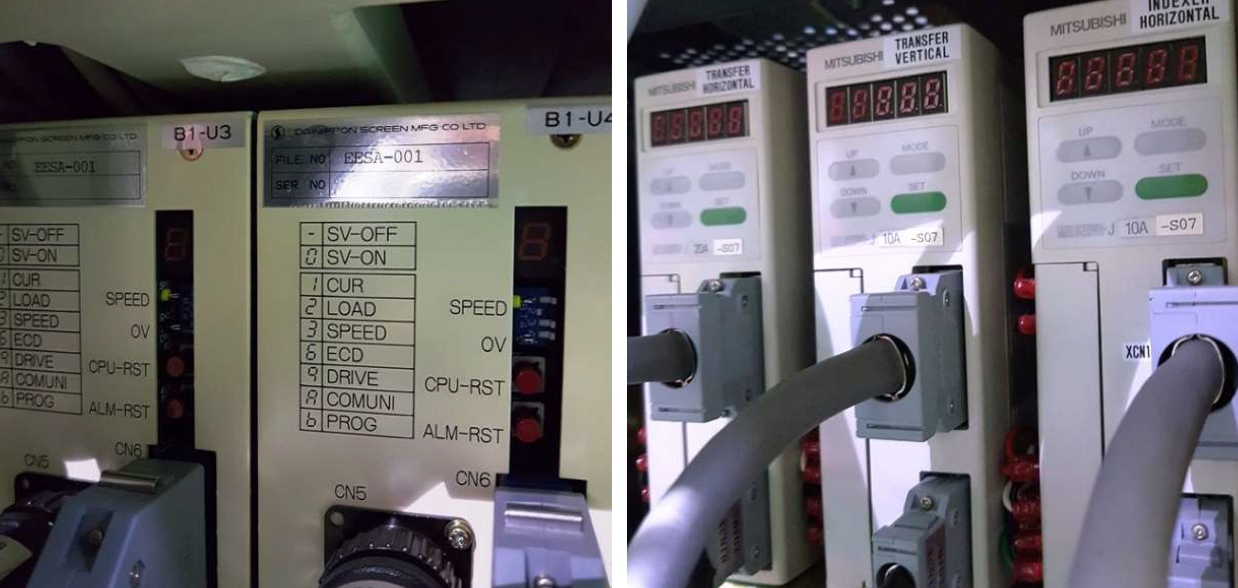 Used 1995 DNS Dainippon Screen SK-W80B-AVPE 2C2D Coater Developer