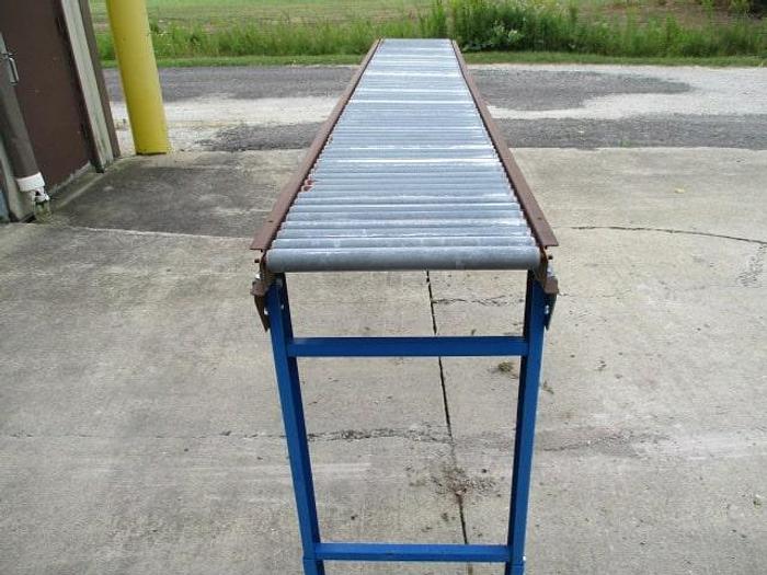 Used Roller Conveyor, solid bar rollers