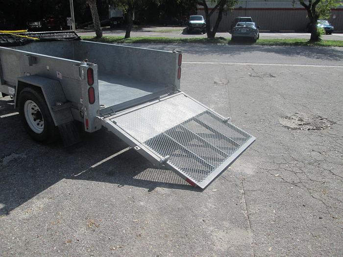 Used 2018 Felling 8' Galvanized Dump Trailer