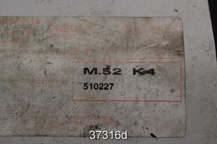 Used 1.5" Pneumatic Ball Valve, Threaded #37316