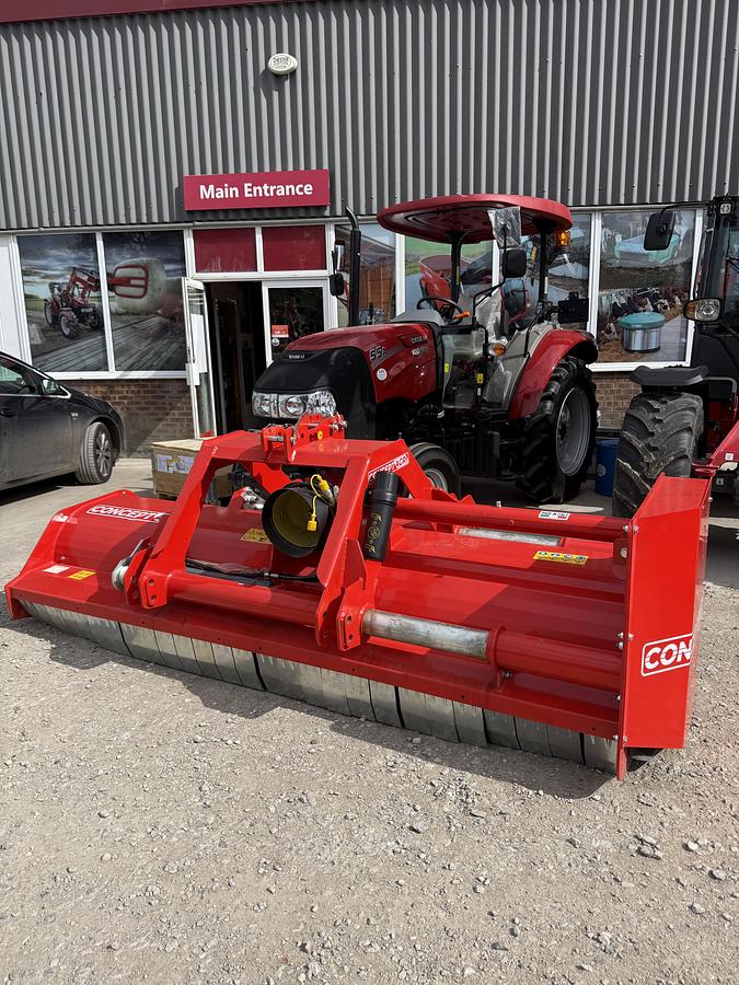 Concept KT280 Front/Rear Mounted Flail Topper
