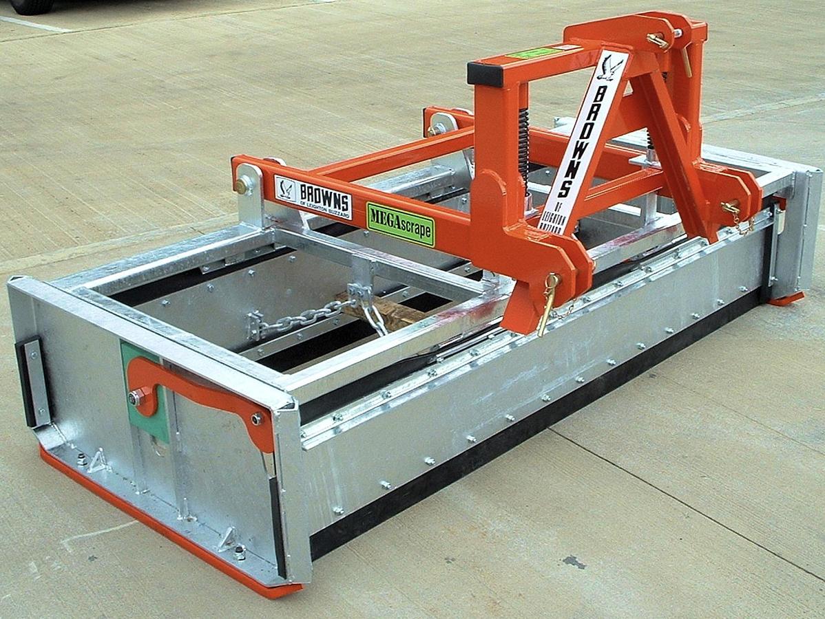 Browns Agricultural 7ft Rear Mounted Megascrape Box Scraper