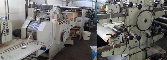 Used Manzoni Seriana 31 + 3 col. in line flexo (year 1998 - overhauled in 2020)