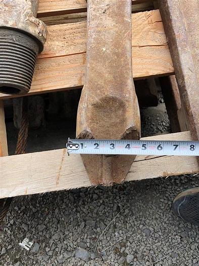 Used Special Chisel Cutting Bit for Cable Tool