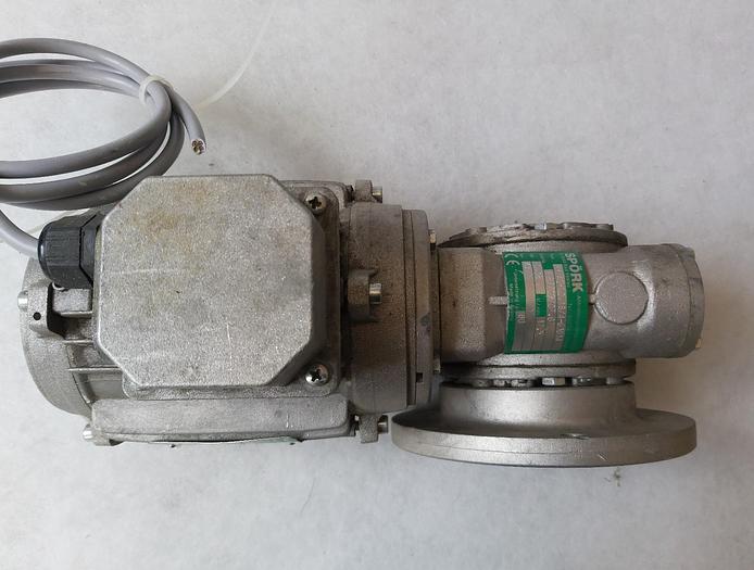 Gebraucht Winkelgetriebemotor, RMI40-N0.18/4-63B14, 17,5 U/Min., Spörk, gebraucht-Top