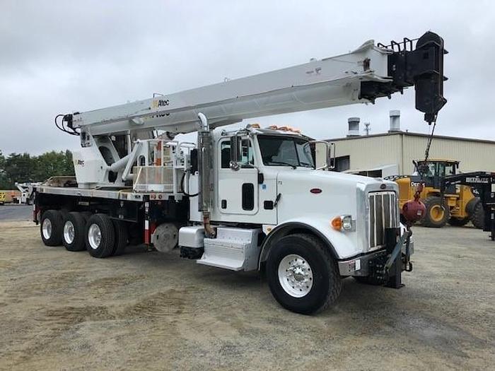 Used 2013 Peterbilt 365 8X6 Altec AC38-127 38 Ton Crane with Basket - M77257