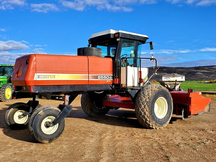 Used 2003 Hesston 8550S Rotary Windrower