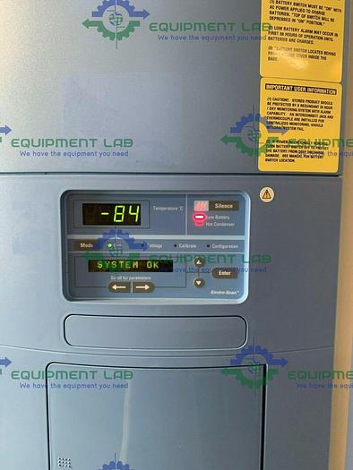 Used Thermo Scientific 8606 -86 ºC Ultra Low Laboratory Freezer 23 Cu Ft 230V