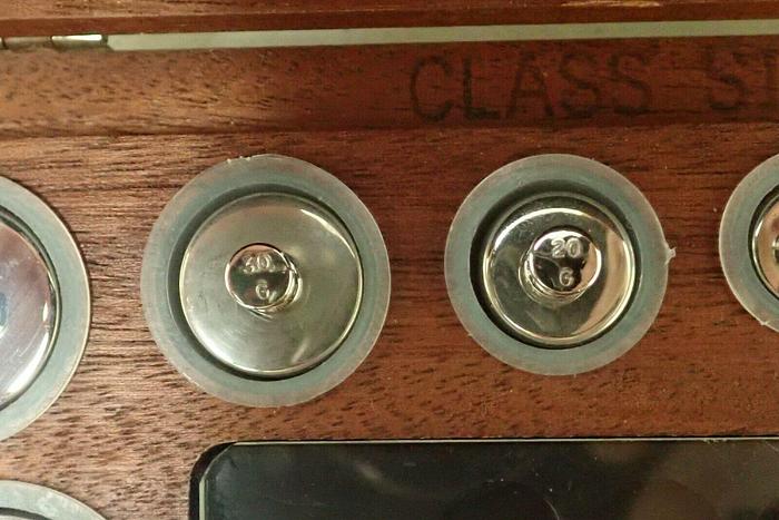 Used Sartorius Balances & Scales S03C0894 Model 5mg-100g Calibration Weight Kit Set