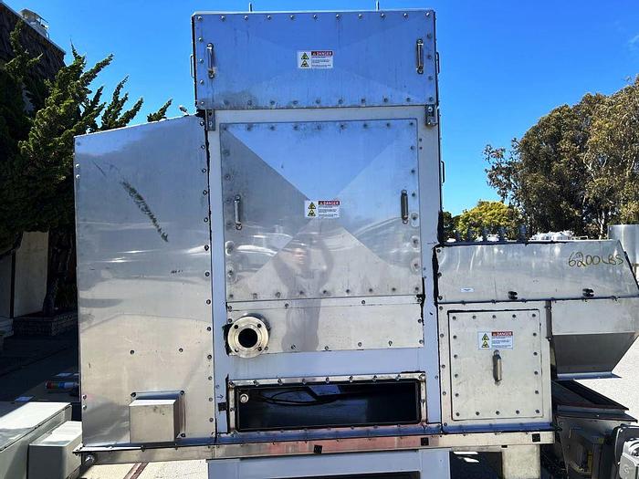 Used Filter, Pressure, Oberlin, Model OBF12, 316L Stainless Steel,  12 Square Feet #S744646