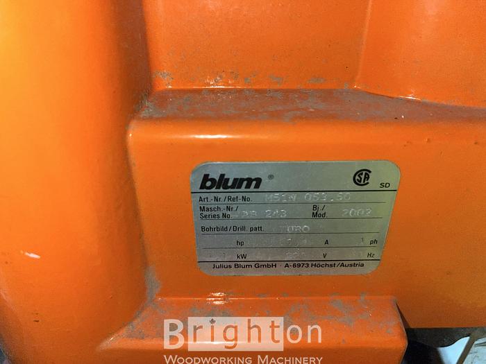 Used Blum used hinge boring machine #BM2404