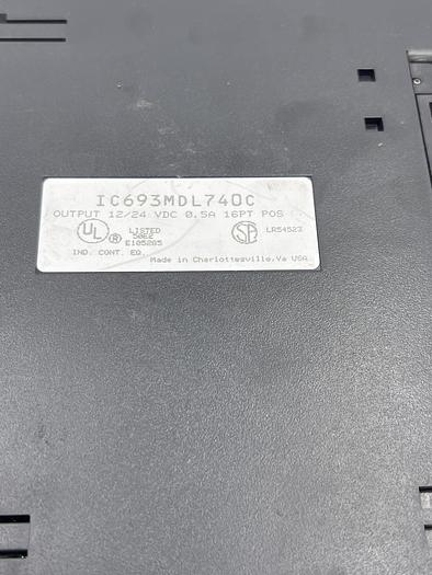 Used GE IC693MDL740C