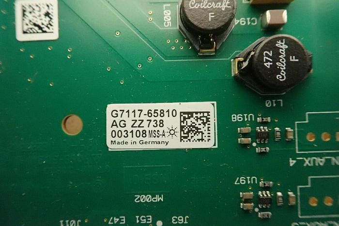 Used Agilent G7117-65810 Main Board G7117C DAD HS