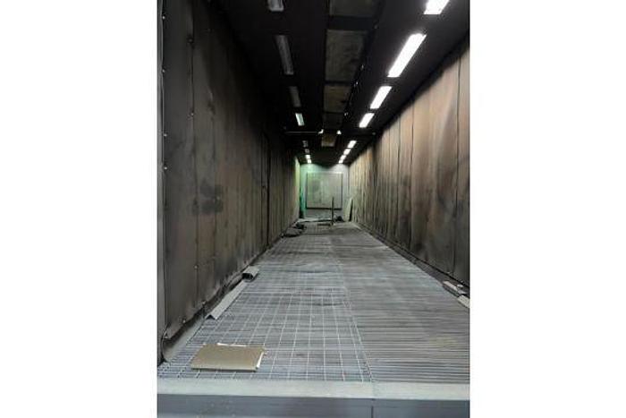 Used Empire 8' x 9' x 45' Grit Blast Room