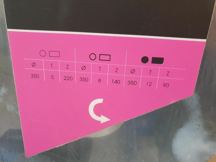 Gebraucht Doppelgehrungssäge Schüco PDG Steel