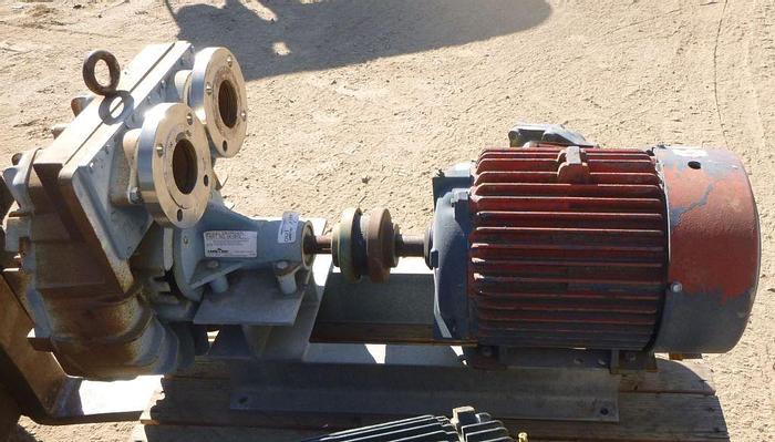 Used Blower, 20 HP, Regenerative Blower, Rotron, Mdl DR10RDNTL #S744405