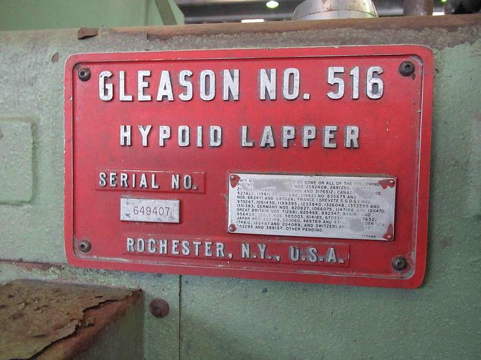 Usato LAPPATRICE PER CONICI SPIROIDALI GLEASON 516