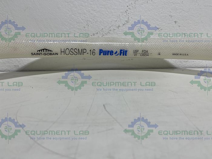 Used Saint Gobain  HOSSMP-16 Pure Fit 114" Hose w/ 1 1/2" Sanitary Fitting 125 PSI