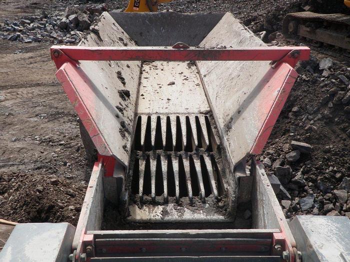 Used Sandvik QJ 240 tracked jaw crusher