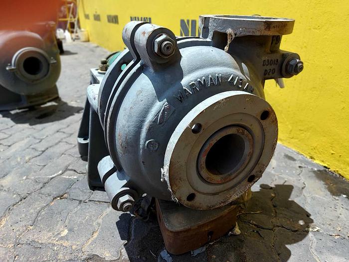 Used Warman 4/3 DAH Slurry Pump